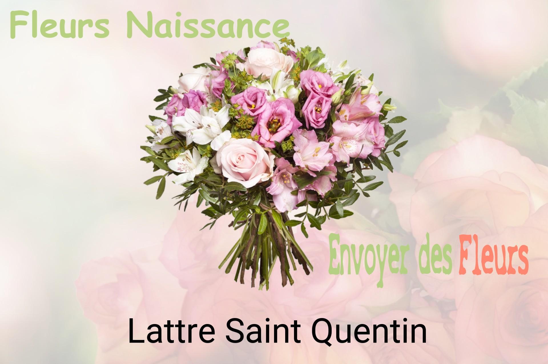 Bouquet de fleurs de naissance livré à Lattre-Saint-Quentin